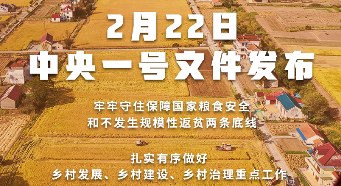 2022年中央一號(hào)文件發(fā)布！接續(xù)實(shí)施農(nóng)村人居環(huán)境整治提升五年行動(dòng)